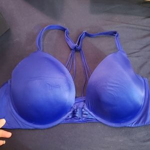 Victoria Secret royal blue front closure bra